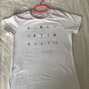 Girls YMD Under Armour Tee